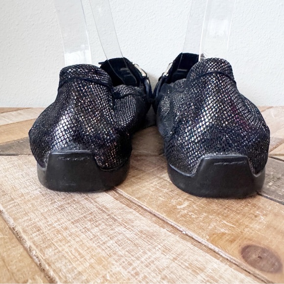 AGL Attilio Giusti Leombruni Black shiny driving moccasin loafers - Picture 9 of 12